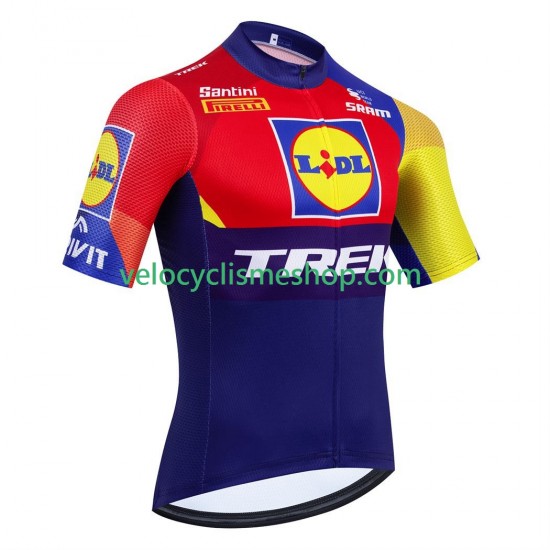 Maillot Cyclisme equipe pro lidl trek 2025 Hommes