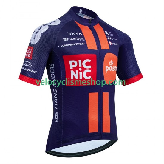 Maillot Cyclisme equipe pro picnic postnl 2025 Hommes