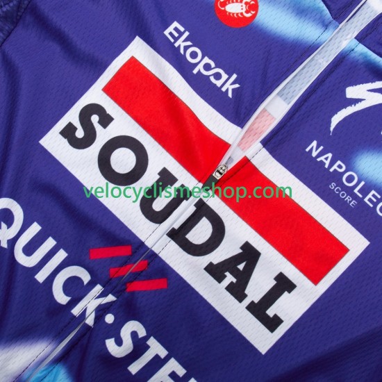 Maillot Cyclisme equipe pro soudal quick step 2025 Hommes