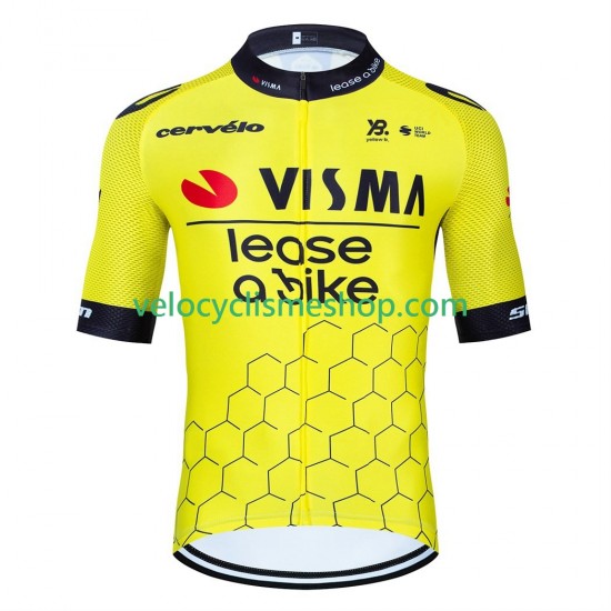 Maillot Cyclisme equipe pro visma lease a bike 2025 Hommes