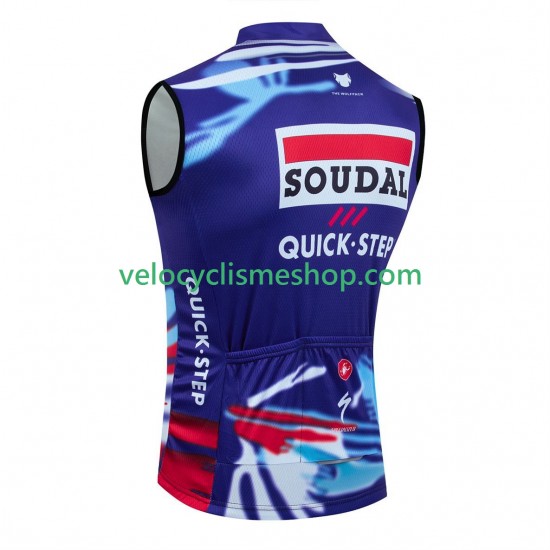 Gilet Cycliste soudal quick step 2025 Hommes