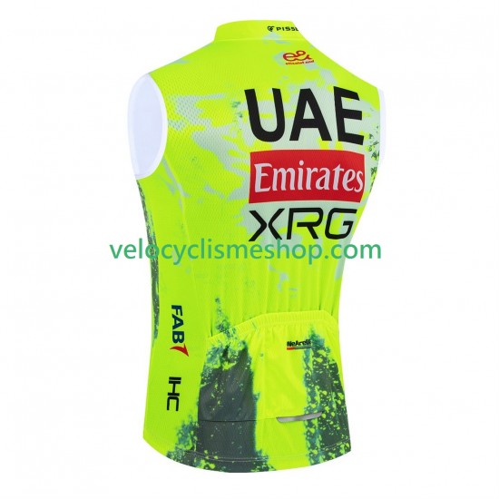 Gilet Cycliste uae team emirates xrg tdf editon race fluo 2025 Hommes