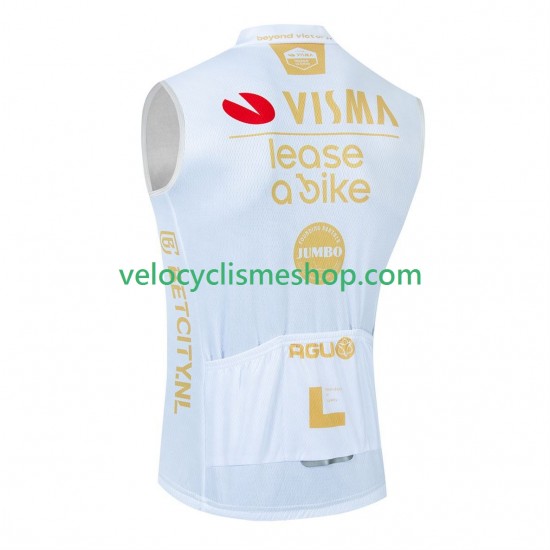 Gilet Cycliste visma lease a bike 2025 Hommes N001