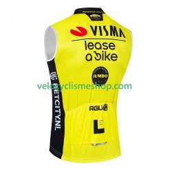 Gilet Cycliste visma lease a bike 2025 Hommes