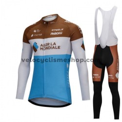 Tenue Maillot M/L + Collant à Bretelles 2018 AG2R La Mondiale M001