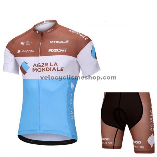 Tenue Maillot + Cuissard 2018 AG2R La Mondiale M001