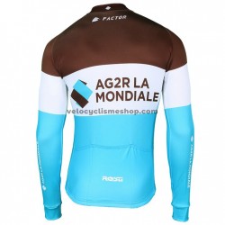 Maillot Cyclisme 2018 AG2R La Mondiale Manches Longues M002
