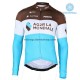 Maillot Cyclisme 2018 AG2R La Mondiale Hiver Thermal Fleece M002