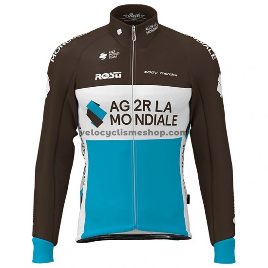 Maillot Cyclisme 2020 AG2R La Mondiale Manches Longues M002