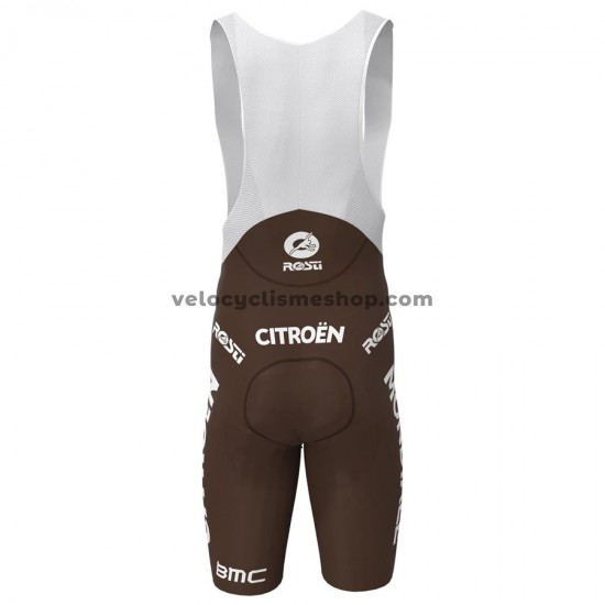 Tenue Maillot + Cuissard à Bretelles 2021 AG2R Citroen Team M001