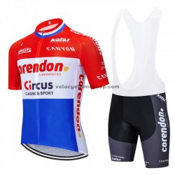 Tenue Maillot + Cuissard à Bretelles 2019 Corendon–Circus M001