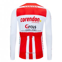 Maillot Cyclisme 2019 Corendon–Circus Manches Longues M001