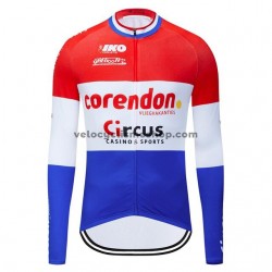 Maillot Cyclisme 2019 Corendon–Circus Manches Longues M002