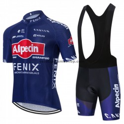 Tenue Maillot + Cuissard à Bretelles 2020 Alpecin–Fenix M001