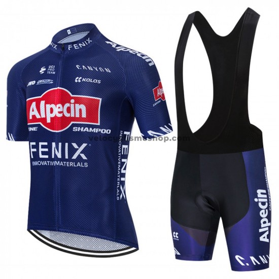 Tenue Maillot + Cuissard à Bretelles 2020 Alpecin–Fenix M001