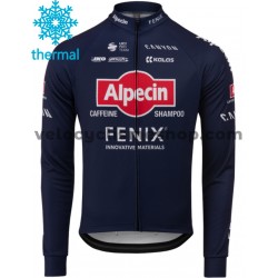 Maillot Cyclisme 2020 Alpecin–Fenix Hiver Thermal Fleece M001