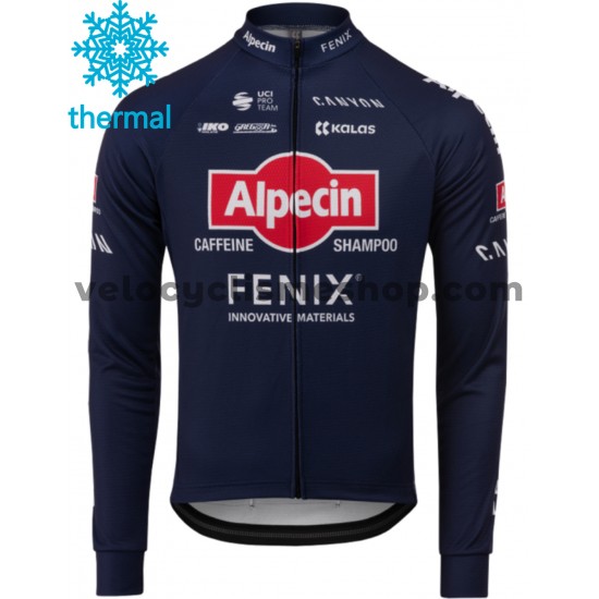 Maillot Cyclisme 2020 Alpecin–Fenix Hiver Thermal Fleece M001