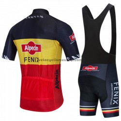 Tenue Maillot + Cuissard à Bretelles 2020 Alpecin–Fenix M002