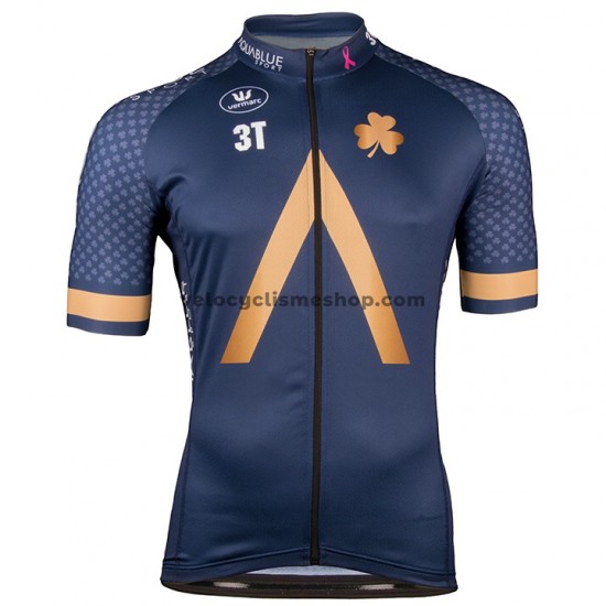 Tenue Maillot + Cuissard à Bretelles 2018 Aqua Blue Sport M001