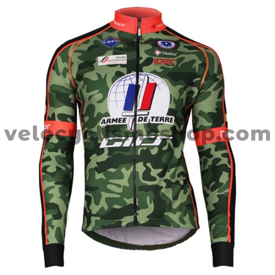 Tenue Maillot M/L + Collant à Bretelles 2017 Armee De Terre M001