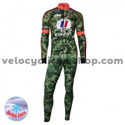 Tenue Maillot M/L + Collant à Bretelles 2017 Armee De Terre Hiver Thermal Fleece M001