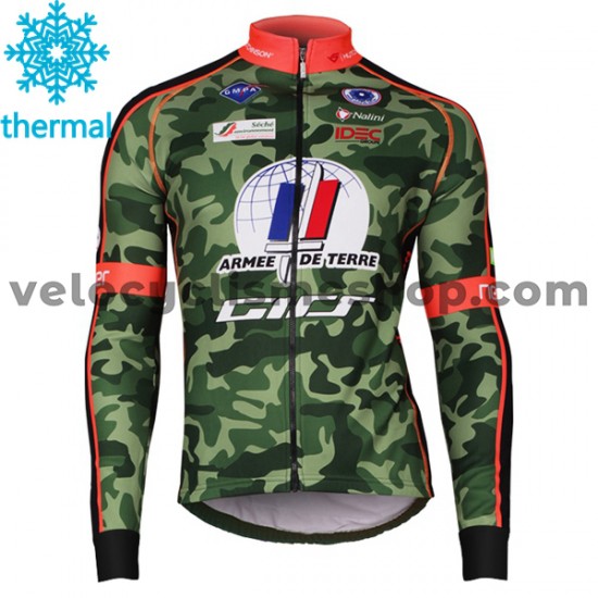 Tenue Maillot M/L + Collant à Bretelles 2017 Armee De Terre Hiver Thermal Fleece M001