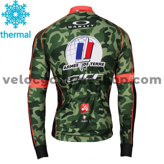 Tenue Maillot M/L + Collant à Bretelles 2017 Armee De Terre Hiver Thermal Fleece M001