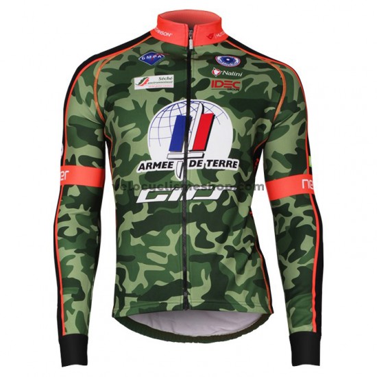 Tenue Maillot M/L + Collant à Bretelles 2018 Armee De Terre M001