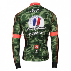 Maillot Cyclisme 2018 Armee De Terre Manches Longues M001