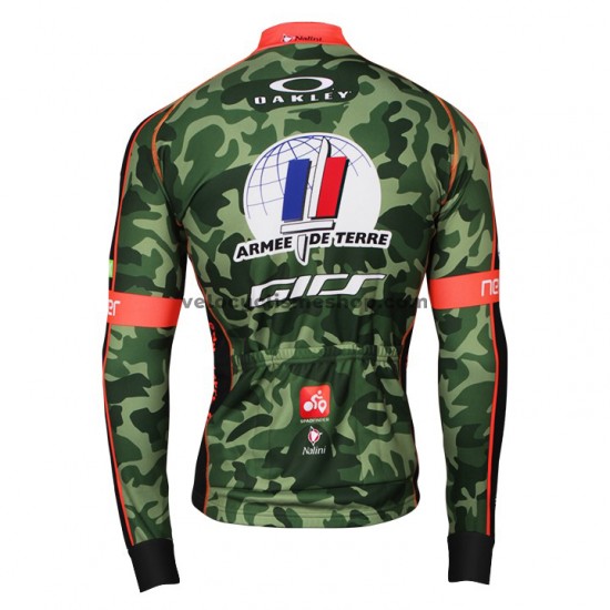 Maillot Cyclisme 2018 Armee De Terre Manches Longues M001