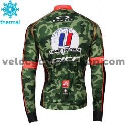 Maillot Cyclisme 2018 Armee De Terre Hiver Thermal Fleece M001