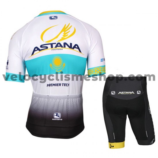 Tenue Maillot + Cuissard 2017 Astana Pro Team Enfant M002