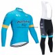 Tenue Maillot M/L + Collant à Bretelles 2020 Astana Pro Team M001