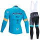 Tenue Maillot M/L + Collant à Bretelles 2020 Astana Pro Team M001