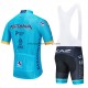 Tenue Maillot + Cuissard à Bretelles 2020 Astana Pro Team M001