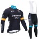Tenue Maillot M/L + Collant à Bretelles 2020 Astana Pro Team M002