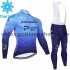 Tenue Maillot M/L + Collant à Bretelles 2021 Astana–Premier Tech Hiver Thermal Fleece M001