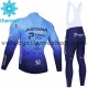 Tenue Maillot M/L + Collant à Bretelles 2021 Astana–Premier Tech Hiver Thermal Fleece M001