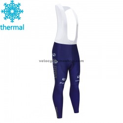 Collant à Bretelles 2021 Astana–Premier Tech Hiver Thermal Fleece M001