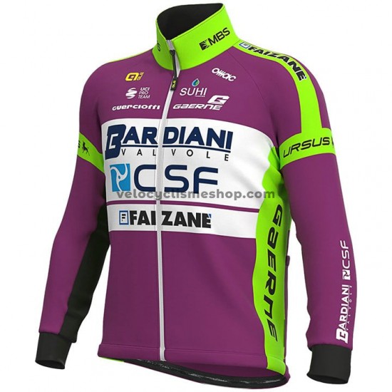Maillot Cyclisme 2020 Bardiani–CSF Manches Longues M001