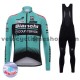 Tenue Maillot M/L + Collant à Bretelles 2017 Bianchi Countervail Hiver Thermal Fleece M001