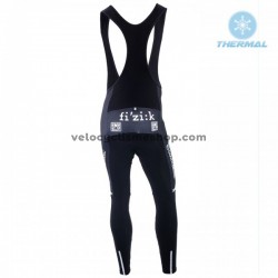 Collant à Bretelles 2018 Bianchi Countervail Hiver Thermal Fleece M001