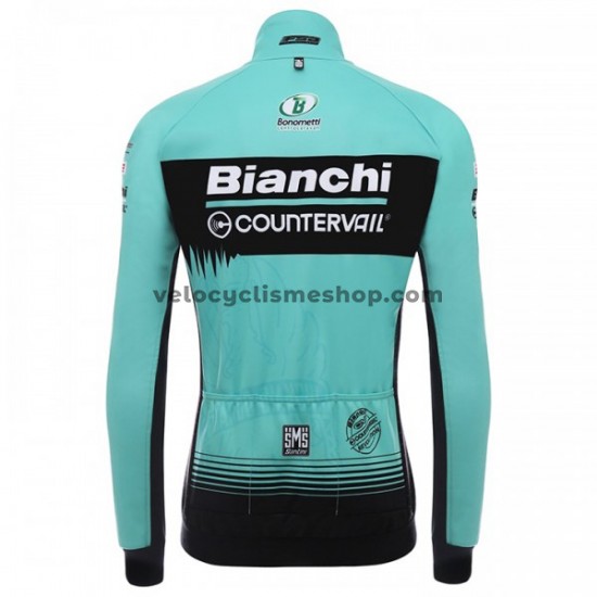 Maillot Cyclisme 2018 Bianchi Countervail Manches Longues M001