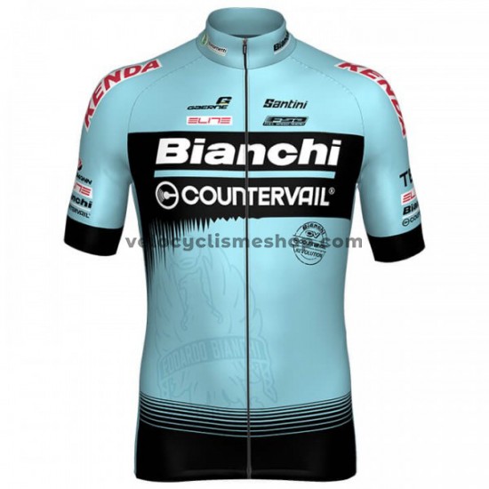 Maillot Cyclisme 2018 Bianchi Countervail M001