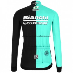 Maillot Cyclisme 2020 Bianchi Countervail Manches Longues M001