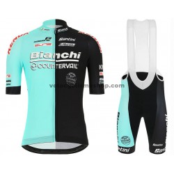 Tenue Maillot + Cuissard à Bretelles 2020 Bianchi Countervail M001
