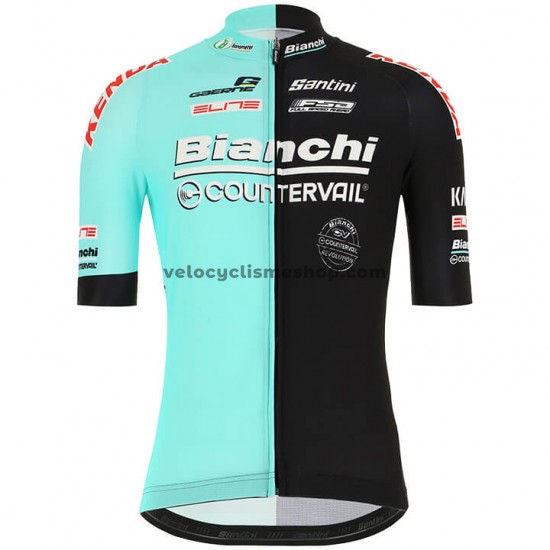 Tenue Maillot + Cuissard à Bretelles 2020 Bianchi Countervail M001