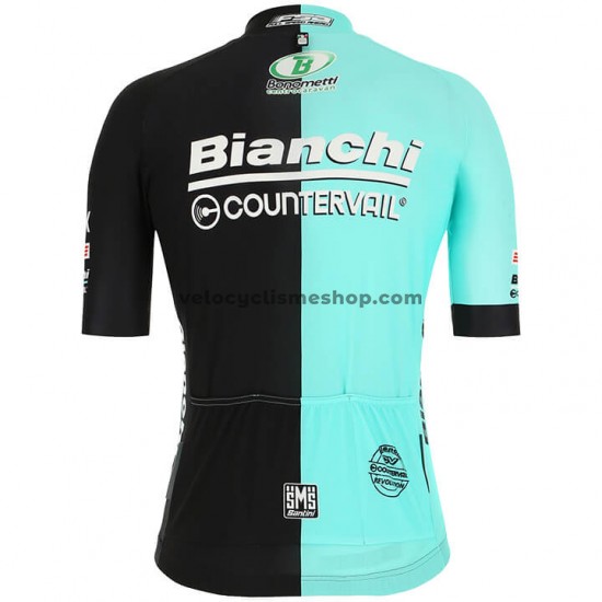 Tenue Maillot + Cuissard à Bretelles 2020 Bianchi Countervail M001
