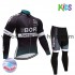 Tenue Maillot M/L + Collant Long 2017 Bora-Hansgrohe Enfant Hiver Thermal Fleece M001