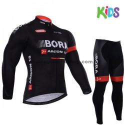 Tenue Maillot M/L + Collant Long 2017 Bora-Hansgrohe Enfant M003